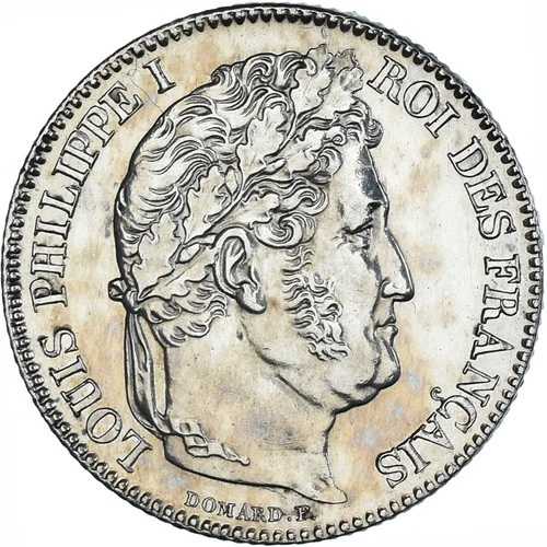 [#1153459] コイン、フランス、ルイ・フィリップ、フラン、1847年、パリ、MS(60-62)、銀、