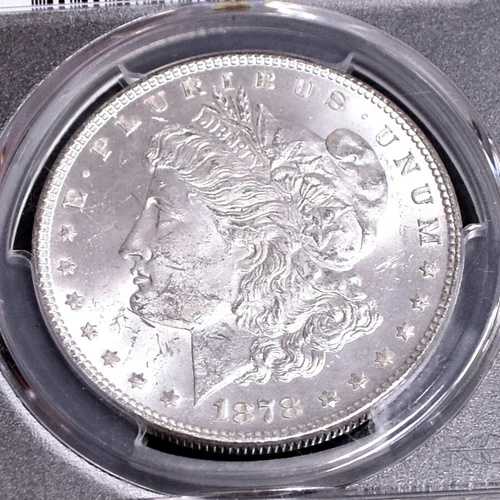 1878 7TF Rev 1878 モルガン・ダラー - PCGS MS63 (#58570-L)