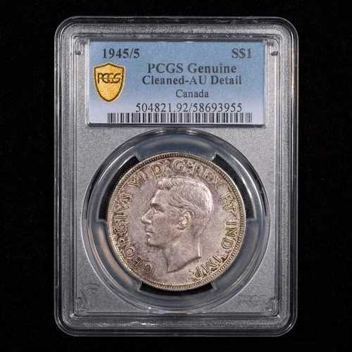 1ドル 1945年 PCGS AU-50
