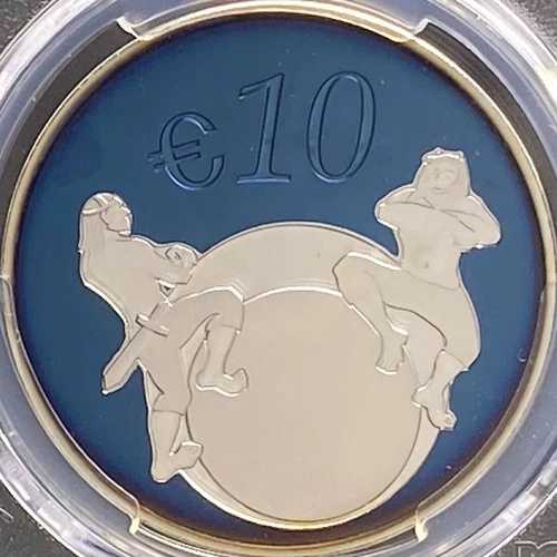 エストニア。2011年、10ユーロ、銀貨 - PCGS PR67 - エストニアの未来、希少