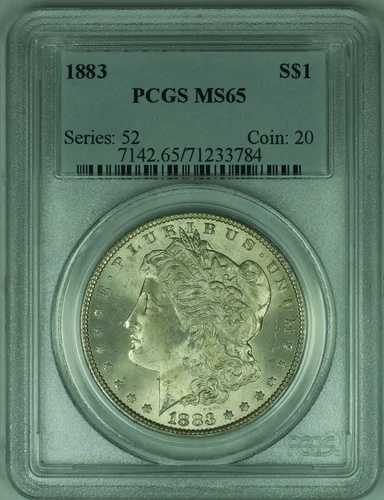 1883年 モルガン銀貨 PCGS MS 65｜WORLD RESOURCE【QUEEN店】