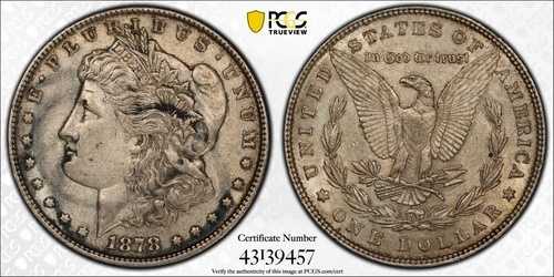 1878 7TF Rev 1879 モルガン・ダラー PCGS 環境ダム XF 詳細認定 43139457｜WORLD RESOURCE【QUEEN店】 79,860円