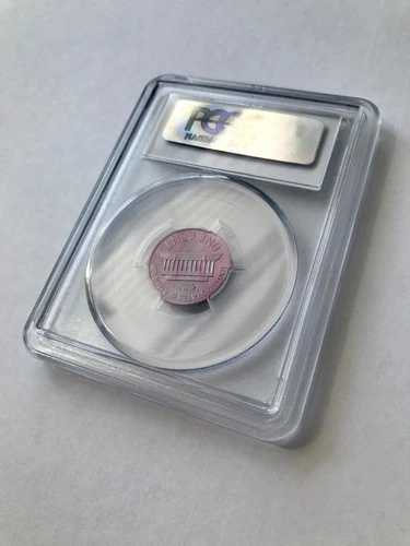 PR67RB 1964年 パープル ブルー ピンク トーン レッド ブラウン プルーフ ペニー 1セント PCGS グレード レア #2
