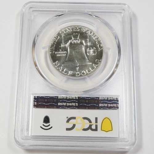 1954年 P PCGS PR67 - シルバー ベン・フランクリン ハーフドル - 50セント 米国コイン #46203A