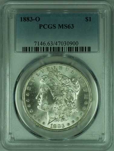 1883-O モルガン銀貨 PCGS MS-63 (36D) 62,920円
