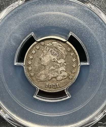 1831年 10セント PCGS VF30 キャップドバストダイム JR-6、写真参照～素晴らしい外観～ ZA010