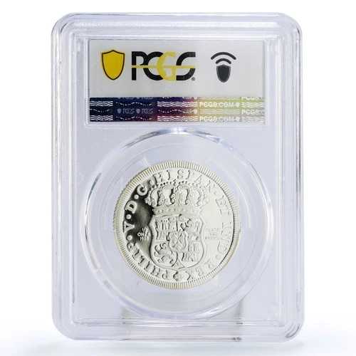 メキシコ 1/2 オンザ ヌミスマティック・コンベンション ピラードル PR68 PCGS 銀貨 1988年