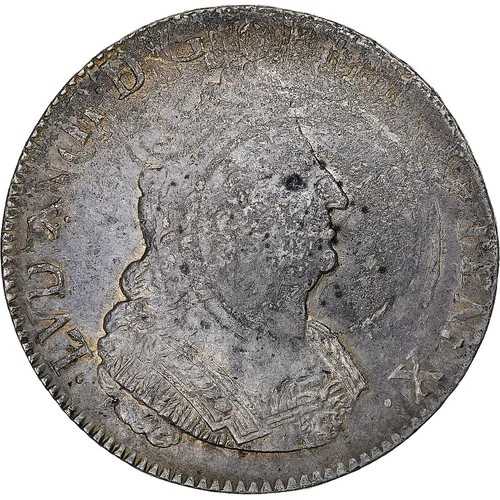 [#1281367] フランス、ルイ 14 世、エキュ オ 8 L、1704 年、リール、2nd タイプ、改革、シル、