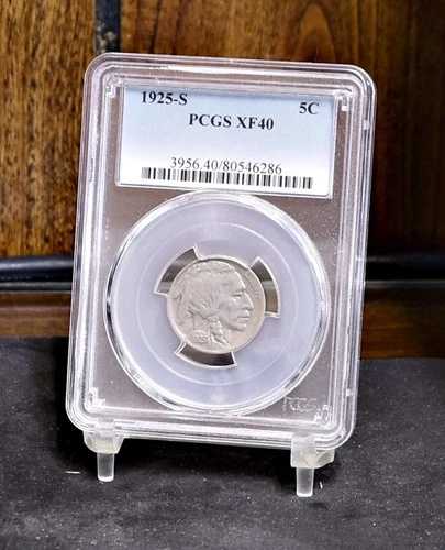 1925-S バッファローニッケル - PCGS XF40 (#48009)
