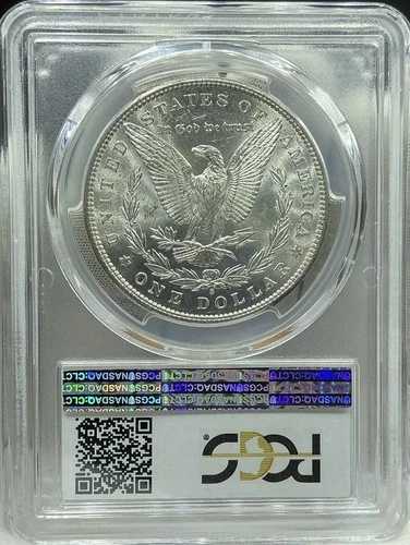 1890年 S モルガン・ダラー MS 63 PCGS シルバー 1ドル 未流通コイン