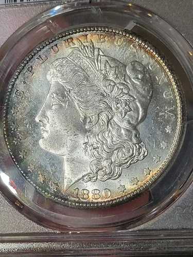 1880年 S $1 モルガン・ダラー PCGS MS65 トーン 61,105円