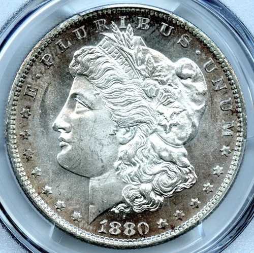 1880-S モルガン・ダラー、PCGS MS64 VAM 12 チェックマーク****
