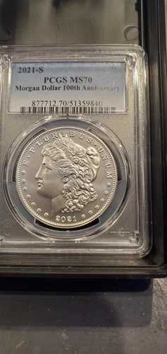 完璧!2021-S PCGS MS70 モルガン・ダラー