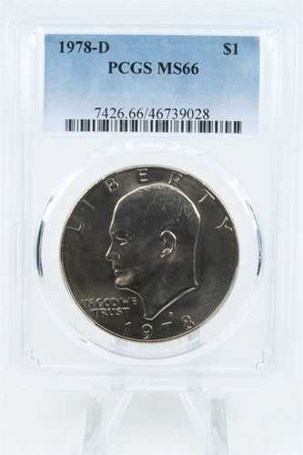 1978-D PCGS MS66 アイゼンハワー・アイク・ダラー ビジネスストライキ