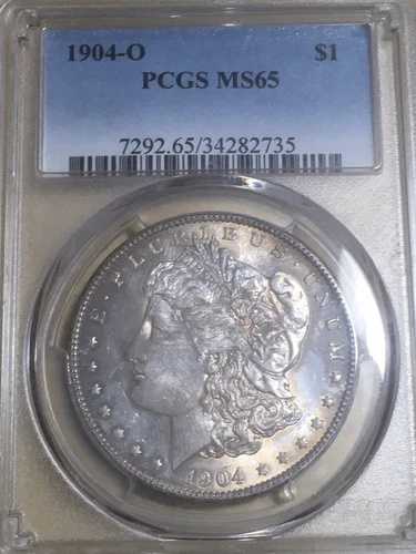 1904-O PCGS MS65 モルガン銀貨