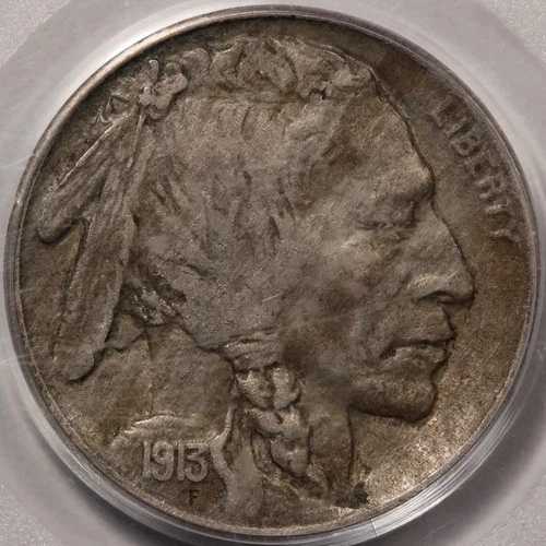 1913-D タイプ2 バッファローニッケル PCGS XF-40