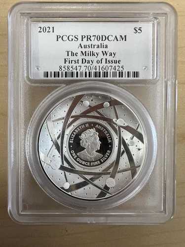 2021年 オーストラリア ミルキーウェイ 初日発行 PCGS PR70 DCAM /ML001