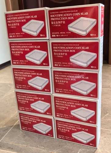 NGCスラブホルダー用保護ケース収納ボックス 100個入り 変色防止
