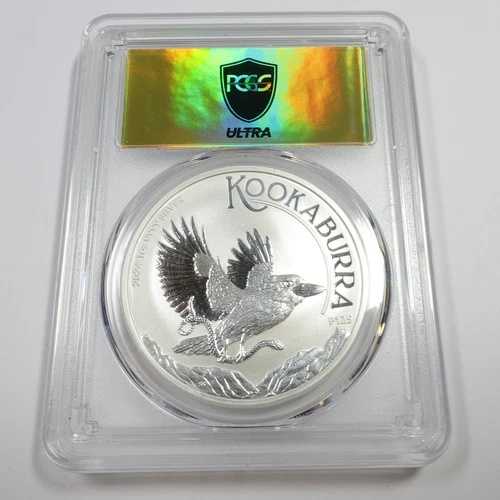 2024 P PCGS ゴールド ウルトラ MS70 オーストラリア 1オンス シルバー クーカバラ $1 #55239A