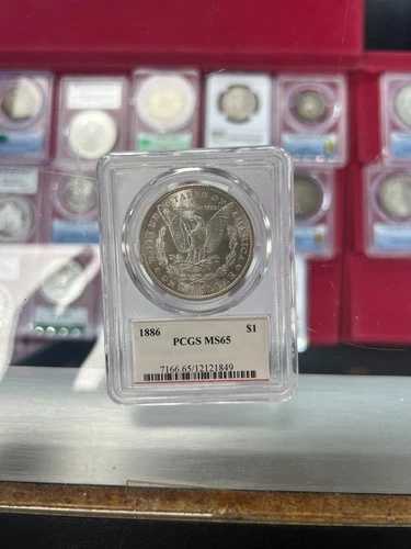 1886年 PCGS MS65 モルガン