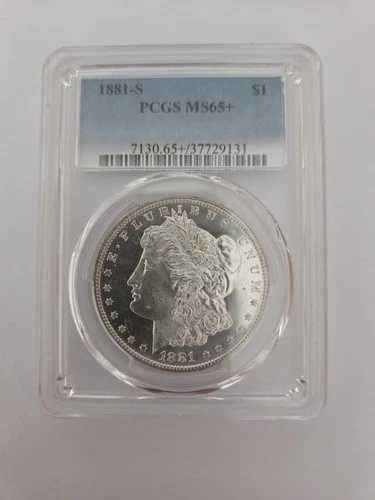 1881-S モーガン ダラー | PCGS MS65+ | 希少プラスグレード!｜WORLD RESOURCE【QUEEN店】 118,800円
