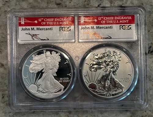 2012 S PCGS PR70 プルーフ リバースプルーフセット ファーストストライク マーカンティ サンフランシスコセット
