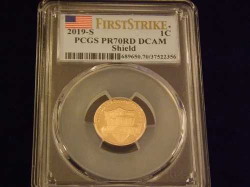 2019-S ペニー ファーストストライク PCGS PR 70 DCAM
