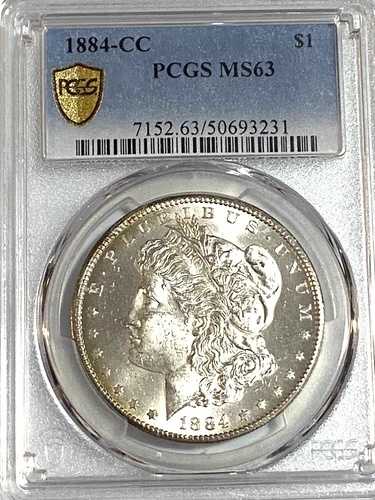 1884-CC モルガン・ダラー PCGS MS 63 ルック・ビューティー SKU #1