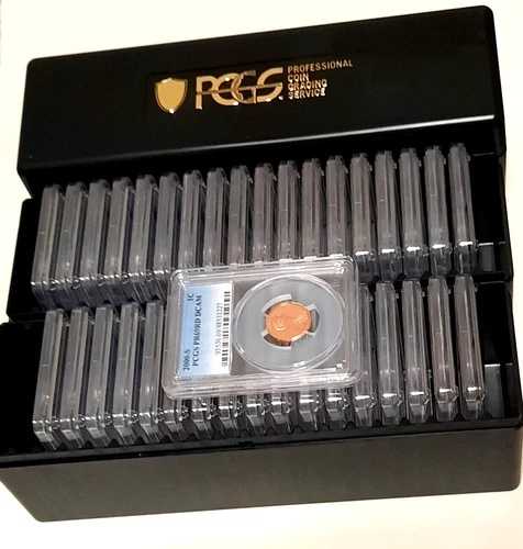 1982-S から 2020-S プルーフ リンカーン セント コレクション -PCGS PR69 RD DCAM- 42 コイン。 119,900円