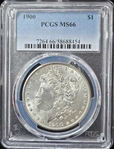 1900年 モルガン・ダラー MS-66 PCGS ビデオ