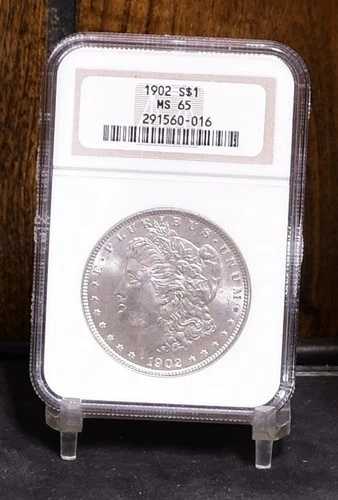 1902年モルガン・ダラー - NGC MS65 (#60109-K)