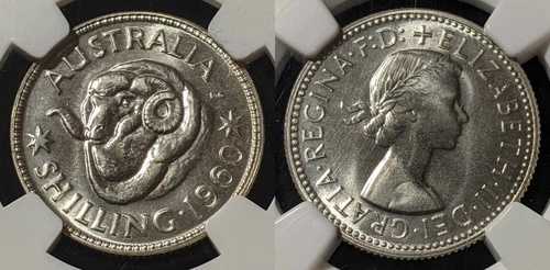 1960年 シリング 1/- オーストラリア NGC PR67 FDC UNC #1094｜WORLD RESOURCE【QUEEN店】 169,400円
