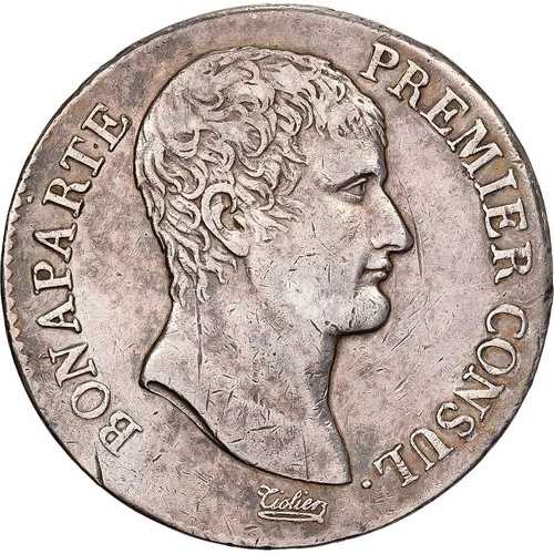 [#138113] フランス、ボナパルト首席領事、5フラン、An 12、バイヨンヌ、シルバー、EF｜WORLD RESOURCE【QUEEN店】