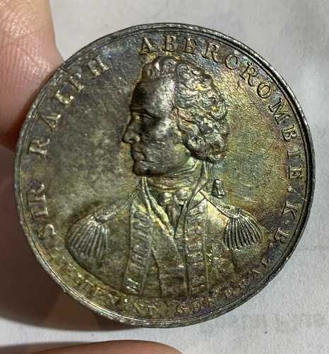 1799年 ヘルダーポイント賞 イングリッシュ・メダル、ラルフ・アバクロンビー、オランダ