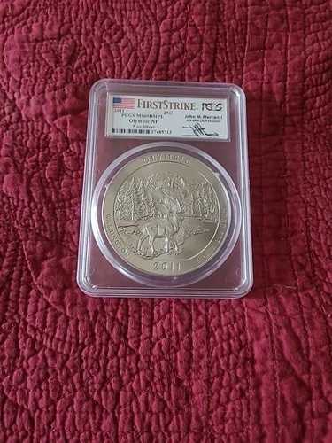 2011年 オリンピック NP ATB 5オンス 銀貨 PCGS MS69 DMPL ファーストストライク プルーフライク｜WORLD RESOURCE【QUEEN店】