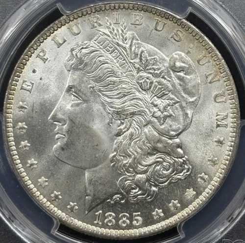 1885-O 1ドル モルガン・ダラー PCGS MS66 CAC - 非常に華やかな逸品｜WORLD RESOURCE【QUEEN店】