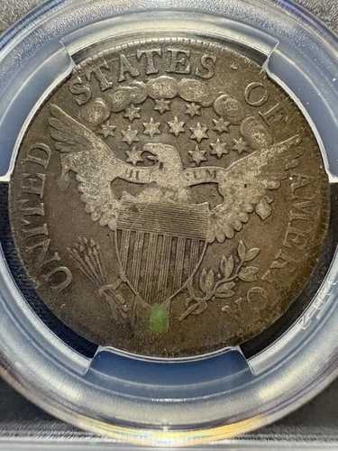 1807年 ドレープバスト ハーフドル 50セント - PCGS VG10 - 最終年 - 非常に美しい 134,200円