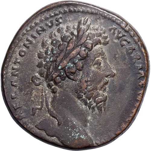 [#981211] マルクス アウレリウス、セステルティウス、164-165、ローマ、ブロンズ、オーストラリア、RIC:898