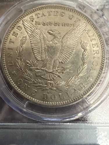 1891-CC モルガン銀貨 PCGS AU+ スライダー SL 写真参照 RP-297