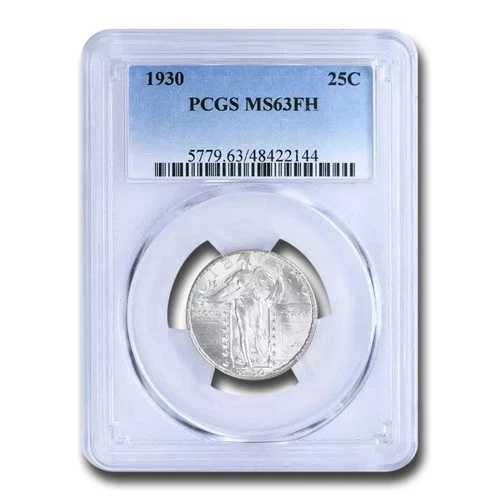 1930年 スタンディング・リバティ・クォーター MS-63 PCGS (FH) 137,500円