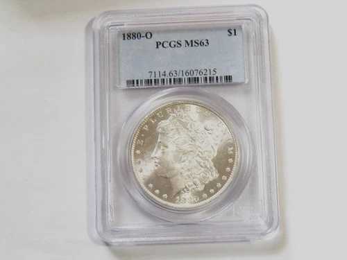 1880-O モルガン銀貨 PCGS MS63 - #10506-1｜WORLD RESOURCE【QUEEN店】 138,050円