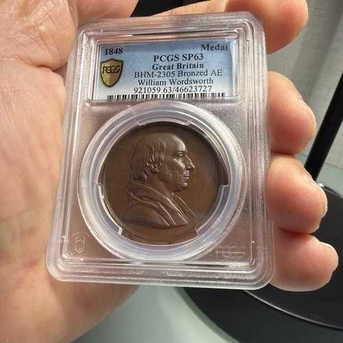 1848年 グレートブリテンメダル PCGS SP 63