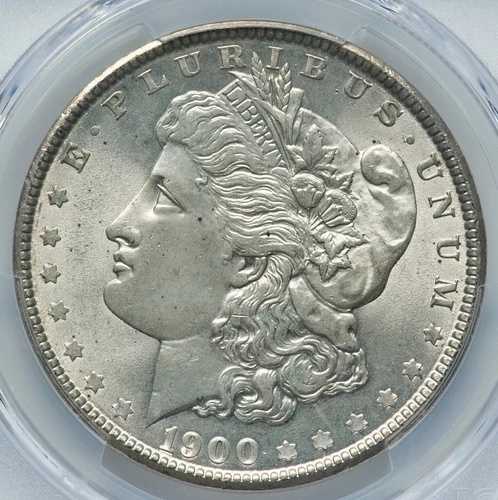 モーガン シルバー ダラー 1900 PCGS MS-66!!! 素晴らしい光沢のあるコインです。｜WORLD RESOURCE【QUEEN店】