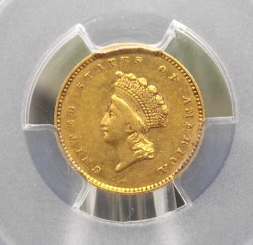 1854 年 1 ドル ゴールド リバティ *タイプ 2* PCGS AU50 #050 Unc ECC&C, Inc. について