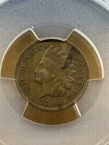 1909年-S インディアンヘッドセント PCGS VF30 キー日付最終年発行-