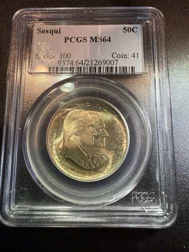 1926年 150周年記念ハーフドル PCGS MS64 163,350円