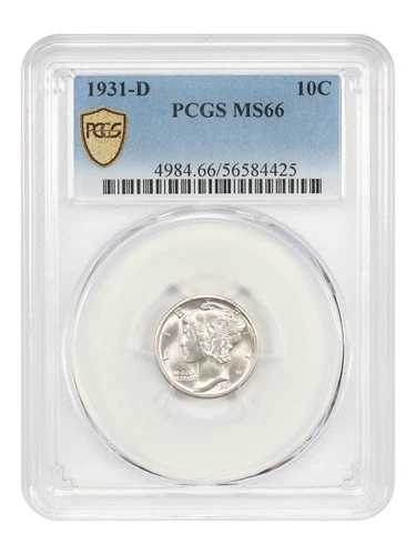 1931-D 10C PCGS MS66 - マーキュリーダイム｜WORLD RESOURCE【QUEEN店】