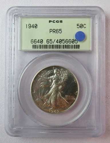 1940年ウォーキング・リバティ・ハーフダラー - PCGS PR65 OGH｜WORLD RESOURCE【QUEEN店】