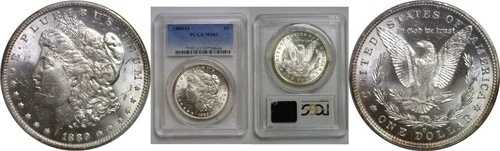 1889-O モルガン・ダラー PCGS MS-63