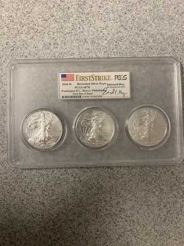 2018-W PCGS SP70 シルバーセット ED Moy FDOI